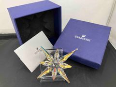 美品・スワロフスキー クリスマスツリー 星柄 限定商品 箱つき 2