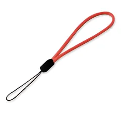 [shizukawill] シズカウィル ショート ストラップ シンプル 丸紐 スマホ 携帯ストラップ オシャレ 落下防止 コンパクト カラフル Red(赤色) 0