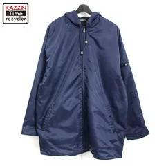 00s NIKE ワンポイント リバーシブル 裏地フリース スウォッシュ ナイロンジャケット メンズ 表記Lサイズ