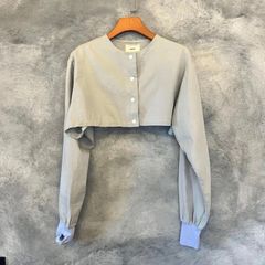 papier/パピエ 2022SS ショートジャケット