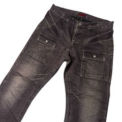 00s SOUTHPOLE 黒 デニムパンツ 赤タブ 極太 sk8 レア - メルカリ
