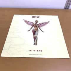 ▲01)【同梱不可】【15000限定】ニルヴァーナ NIRVANA/IN UTERO/インユーテロ/DGC-24607/LPレコード/US盤/米盤/クリアレコード/カラー盤/C