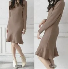 ★大人気！＜ジュリアブティック＞マーメイドニットワンピース　新品　可愛い♪