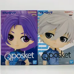 【飾磨店】 中古 フィギュア ブルーロック 御影玲王＆凪誠士郎 ２体セット Qposket ２体セット 【701】