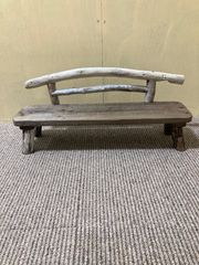 天然古材・流木　手作りブラウンフラワースタンド
