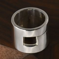 オールドグッチ　90s HEAVY BAND G RING リング 指輪925 研磨済】美品 90's オールドグッチ GUCCI HEAVY BAND G RING
