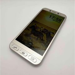 Softbank シンプルスマホ4 704SH シャンパンシルバー 白ロム SIMロック解除済
