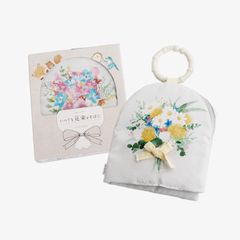 出産祝いに ぬのえほん いつでも花束をそばに 布 おもちゃ amanoppo あまのっぽ