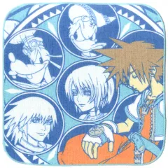 【中古】タオル・手ぬぐい(キャラクター) ソラ＆リク＆カイリ＆ドナルド＆グーフィー ハンドタオル 「一番くじ キングダムハーツ」 E賞