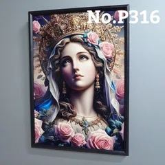 No.P316 A4 マリア様 聖母マリア ローライダー ポスター 写真 アート ヒップホップ インテリア 額 壁 coco