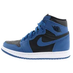 NIKE (ナイキ) AIR JORDAN 1 RETRO HIGH OG DARK MARINA BLUE エアジョーダン レトロ ダークマリーナブルー ハイカットスニーカー ブラック/ブルー US4/23cm 555088-404