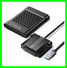 SATA USB 変換アダプタ　2.5インチ　USB2.0 TypeA カバー付