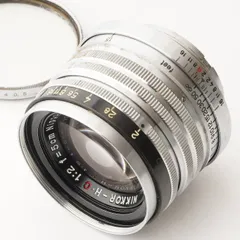 希少Nikkor H 5ｃm F/2 黒帯ライカＬ３９レンズ整備済 〓 Nippon Kogaku (ニコン) NIKKOR-H・C 5cm/f2《黒帯》（L39）