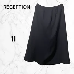 【RECEPTION】未使用！ フレアスカート ブラック 11 可愛い