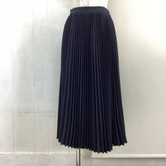 JOHN SMEDLEY｜リネンキルトスカート｜女性M｜黒｜日本製｜2024SS