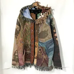 MINUS Cut Off Zip Up JACKET 美品 フーディー フリンジ ジップアップ ジャケット ブルゾン サイズ3 M相当 マイナス アウター A13568◆のサムネイル