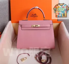Hermes Kelly Bag ピンクのハンドバッグ／ショルダーバッグ-WTO輸入-LKU86