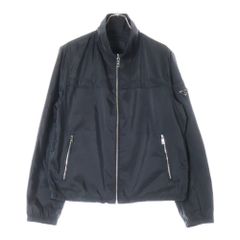 PRADA (プラダ) 20SS トライアングルプレートナイロンジャケット ブルゾン SGN998 R201 1060 ブラック