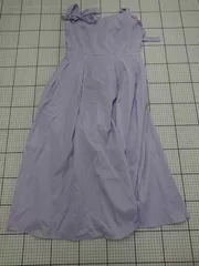 ◇ ⊂  N.s ギンガムチェックワンピース ラベンダー系 Sサイズ レディース E  【1508250039386】