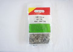 【アウトレット品】﻿ DSソーチェーン D4-74E オレゴン18HX074E対応 ハーベスタ プロセッサ グラップルソー 18HX74E 替刃 替え刃 刃 チェーン刃 オレゴン OREGON ソーチェン チェンソー イワフジ KETO シングウ コベルコ