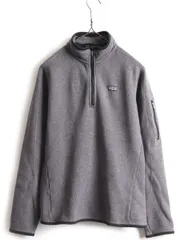 パタゴニア ベター セーター 1/4 ジップネック L フリース ジャケット 灰