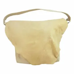 VISVIM ビズビム 23SS 0223903003003 ICT UT SATCHEL L サッチェル レザー キャンバス ショルダー バッグ  鹿革 BAG オフホワイト系【新古品】【未使用】【中古】