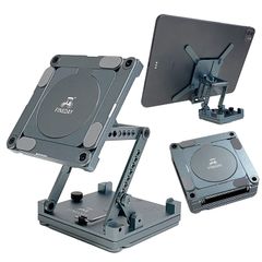 【人気商品】Stand [ Foldable メカニカル 回転・角度・高さ調整 (MagSafe充電器取付ホール有り) コンパクト ノートPC・iPad・スマホ 軽量 耐久性 for アルミボディ スタンド ] 折りたたみ 88mm FD22351-88 36