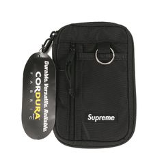 【新品】Supreme シュプリーム スモール ジップポーチ / ウォレット (Small Zip Pouch / Wallet) / ブラック 黒 / ブランド ファッション 小物 雑貨