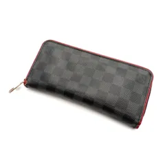 LOUIS VUITTON ルイヴィトン N63304 ダミエ グラフィット ジッピーウォレット ヴェルティカル ラウンドファスナー 長財布 CA1107 louis vuitton ラウンドジップ 【中古】