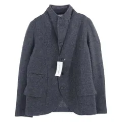 COMME des GARCONS コムデギャルソン テーラードジャケット SHIRT FH-J009-W21 WOOL BLAZER ウール ブレザー テーラードジャケット ダークグレー系 XS【中古】のサムネイル