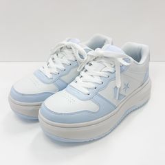 【新品】CONVERSE　NEXTAR　コンバース　ネクスター　NX361　RS　厚底　スニーカー　レディース　ライトブルー/ホワイト