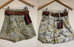 ショートパンツ 動物柄 140前後