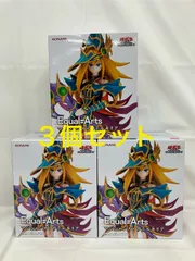 未開封 Equal Arts 遊戯王 マジシャンズ・ヴァルキリア フィギュア 3個セット LFK585 f101