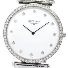 ロンジン LONGINES L4.741.0 グランドクラシック ダイヤベゼル クォーツ メンズ良品_824047