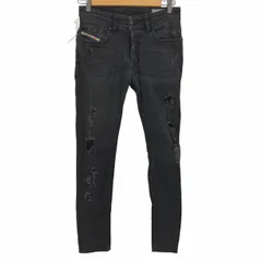 新品 DIESEL SLEENKER-X ストレッチスキニーデニム 黒 W31