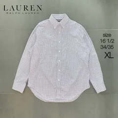 RALPH LAUREN ラルフローレン ボタンダウンシャツ チェック 長袖シャツ　XL