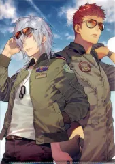 【中古】クリアファイル [単品] クラマ＆長谷川 A4クリアファイル 「PS Vitaソフト 殺し屋とストロベリー ステラワース限定セット」 同梱特典