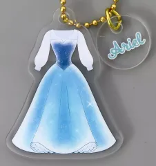 【中古】キーホルダー アリエル コスチュームチャーム ～ディズニープリンセス～ 「一番くじ ディズニープリンセス Dreaming Flowers」 J賞