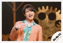 【中古】生写真(ジャニーズ) Kis-My-Ft2/二階堂高嗣/横型・バストアップ・衣装ピンク.水色・右手胸前・口開け/アルバム「To-y2」MV＆ジャケ写オフショット/公式生写真