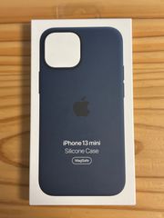 新品未開封 Apple MagSafe対応 シリコーンケース (iPhone 13 mini用) - アビスブルー 未使用品