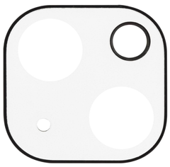 グルマンディーズ ノンキャラ iPhone 14 / 14 Plus 対応 カメラカバー ホワイト IFT-140WH