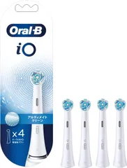 ブラウン(Braun) 【正規品】ブラウン オーラルB iO 替えブラシ アルティメイトクリーン ホワイト 4本 iORBCW-4EL iOシリーズ専用　配送種別：MRのサムネイル
