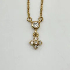 ローリーロドキン ペンダント スモールバチカンクロス K18 925 2025 Loree Rodkin/ローリーロドキン】 クロスモチーフ ダイヤモンド