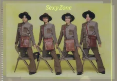 【中古】クリアファイル Sexy Zone(timelesz)(B/横) A6ミニクリアファイル ポートレートシリーズ2023 「Johnny’s Shop」