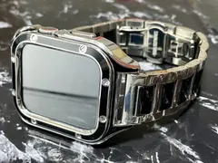 SB 8スクリュー アップルウォッチ ステンベルト セラミック　保護　カバー　ケース メンズ レディー  Apple Watch バンド