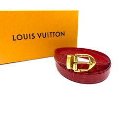 ルイヴィトン R15007 ベルト レッド  LOUIS VUITTON サンチュール・クラシック エピ ✨美品✨️ルイヴィトン ベルト エピ サンチュール・クラシック レッド