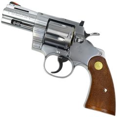 TANAKA WORKS ガスガン COLT PYTHON .357マグナム 3インチ R-model ステンレスフィニッシュ 18歳以上