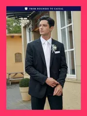 [HISDERN] フォーマル ネクタイメンズ 結婚式 シルバー ネクタイ チーフ セット ビジネス 3点セット タイクリップ 高級 ギフトボックス付き 紳士用 礼服用 入学式 卒業式 TA-001S