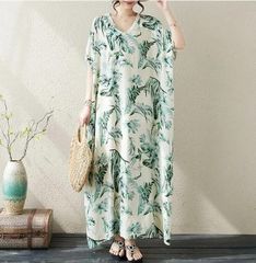 ワンピース 夏 リゾートワンピース レディース ロングワンピース 花柄 大きいサイズ マキシ丈ワンピース xzdsvjg
