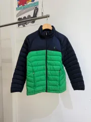 POLO RALPH LAUREN 緑 ネイビー ダウン